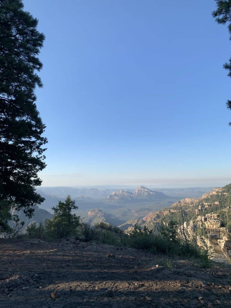 View of Sedona from the End of the World.