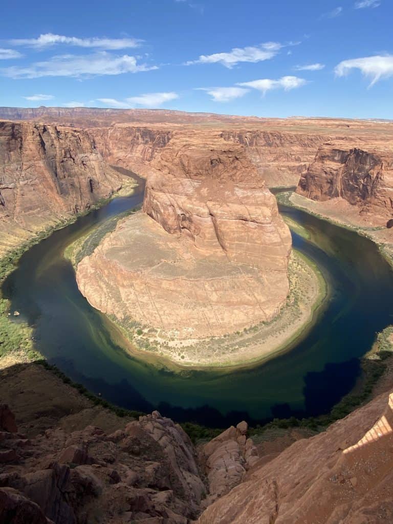 View of Horseshoe Bend.