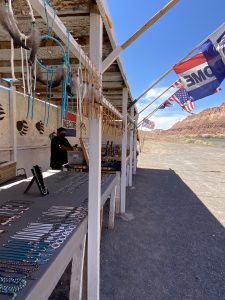 Roadside stand on Navajo Reservation.